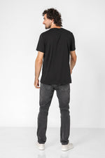 Tommy Hilfiger - טישירט הדפס גרפי בצבע שחור - MASHBIR//365