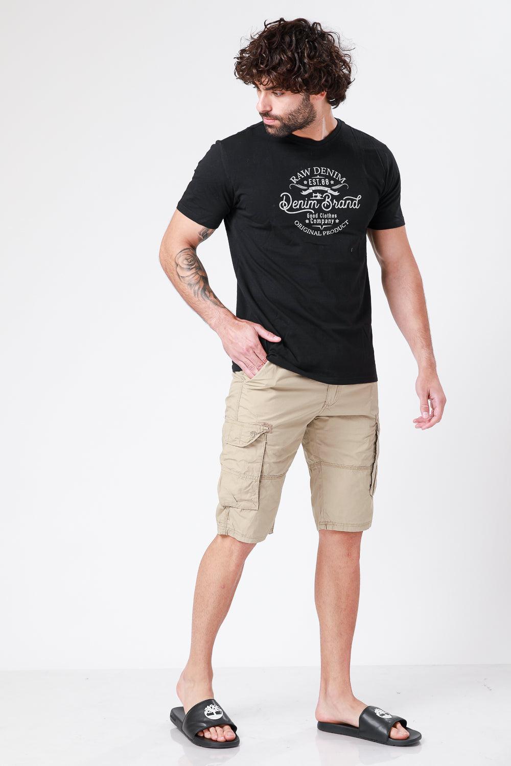 SCORCHER - טישירט הדפס גרפי בצבע שחור - MASHBIR//365