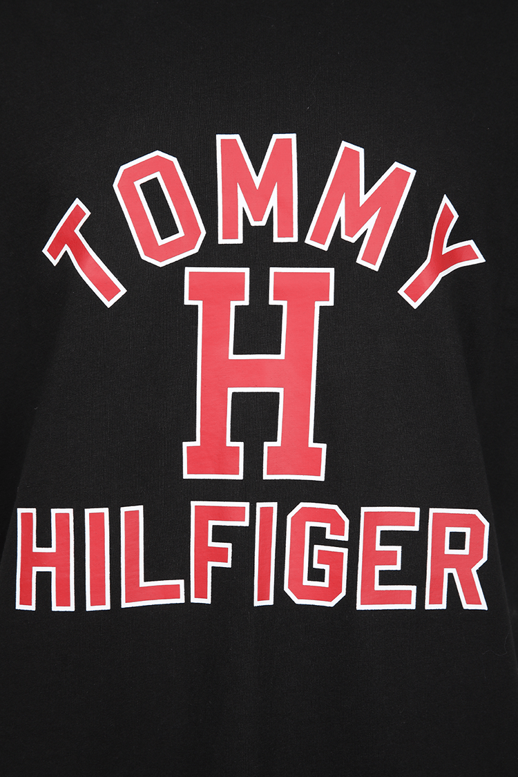 Tommy Hilfiger - טישירט הדפס גרפי בצבע שחור - MASHBIR//365
