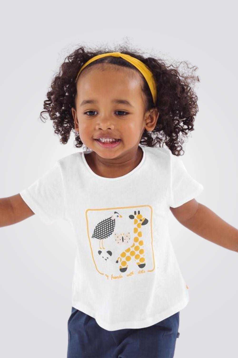 OBAIBI - טישירט הדפס חיות YELLOW - MASHBIR//365