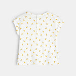 OBAIBI - טישירט הדפס לימונים צהוב לתינוקות - MASHBIR//365
