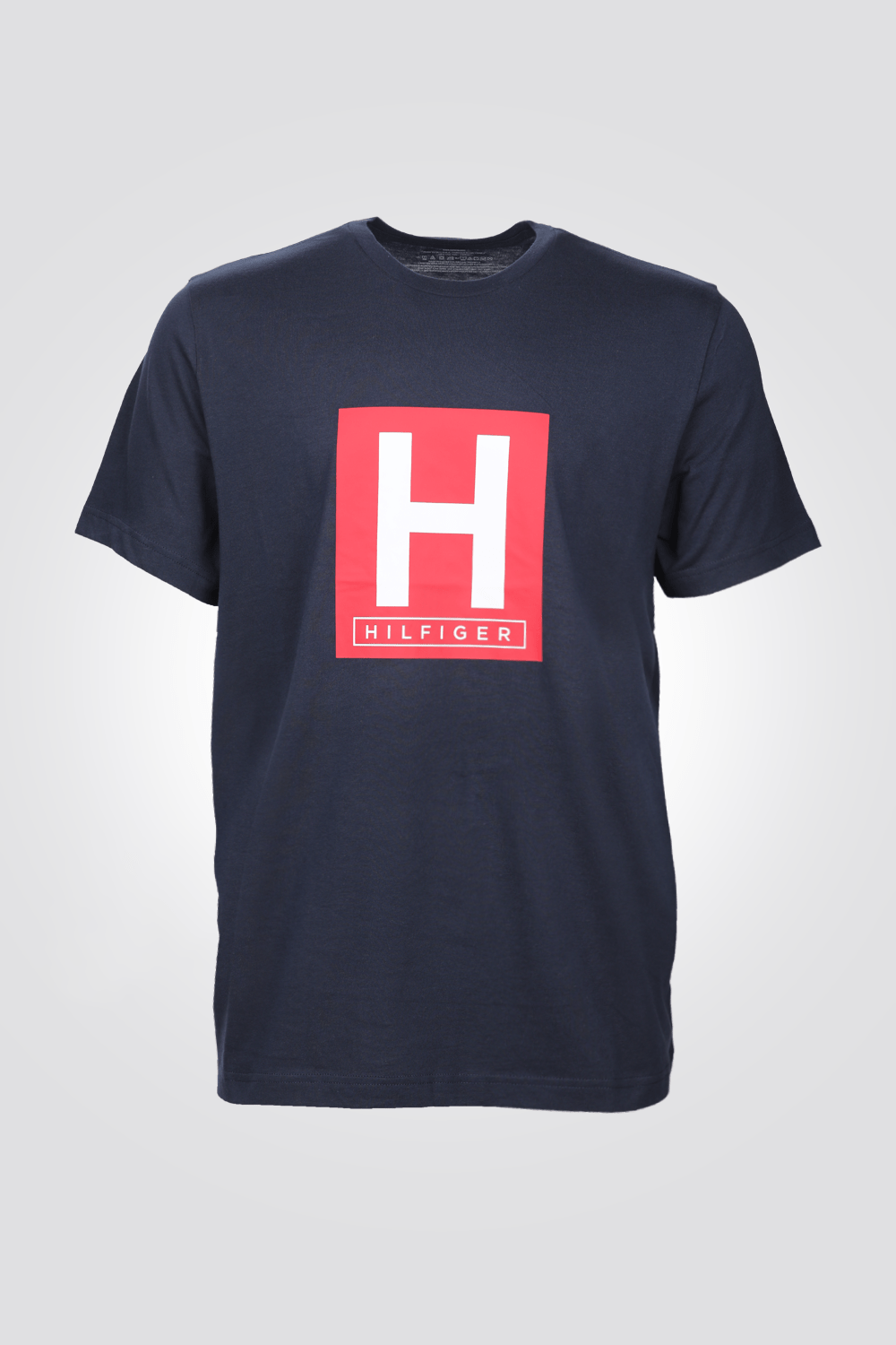 Tommy Hilfiger - טישירט הדפס לוגו בצבע נייבי - MASHBIR//365