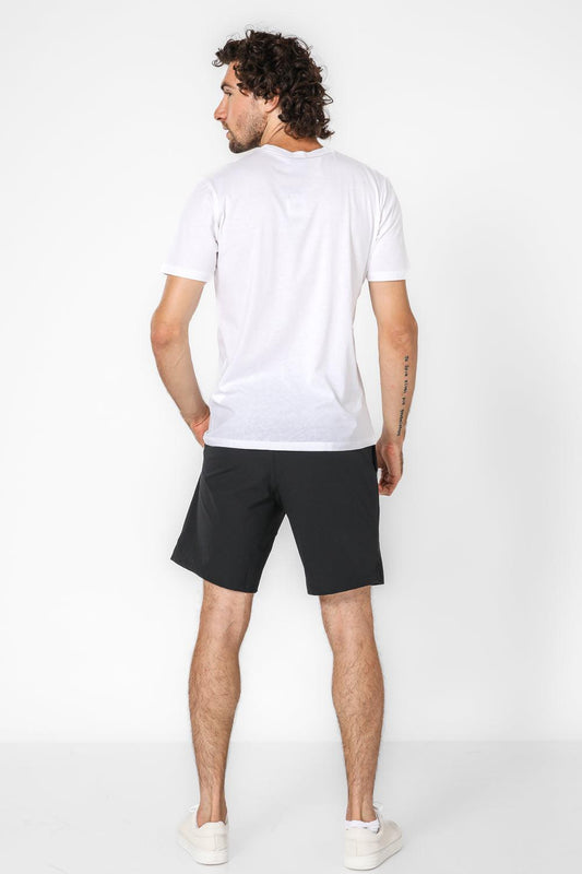 CHAMPION - טישירט הדפס לוגו לגבר בצבע לבן - MASHBIR//365