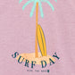 OKAIDI - טישירט הדפס SURF DAY בצבע בורדו עדין - MASHBIR//365 - 5