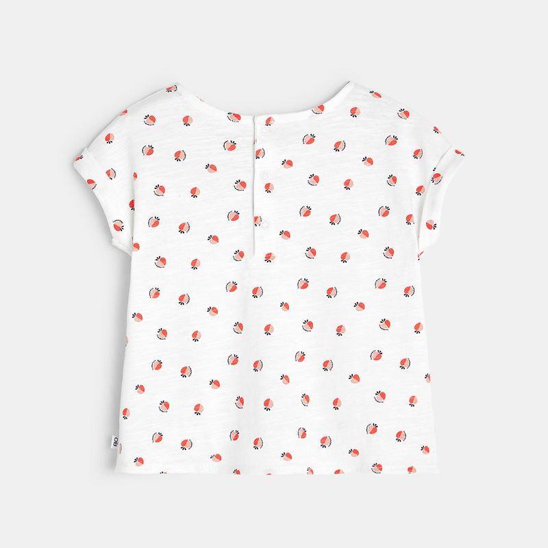 OBAIBI - טישירט הדפס תותים ורוד - MASHBIR//365