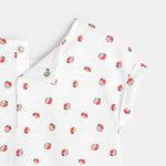 OBAIBI - טישירט הדפס תותים ורוד - MASHBIR//365