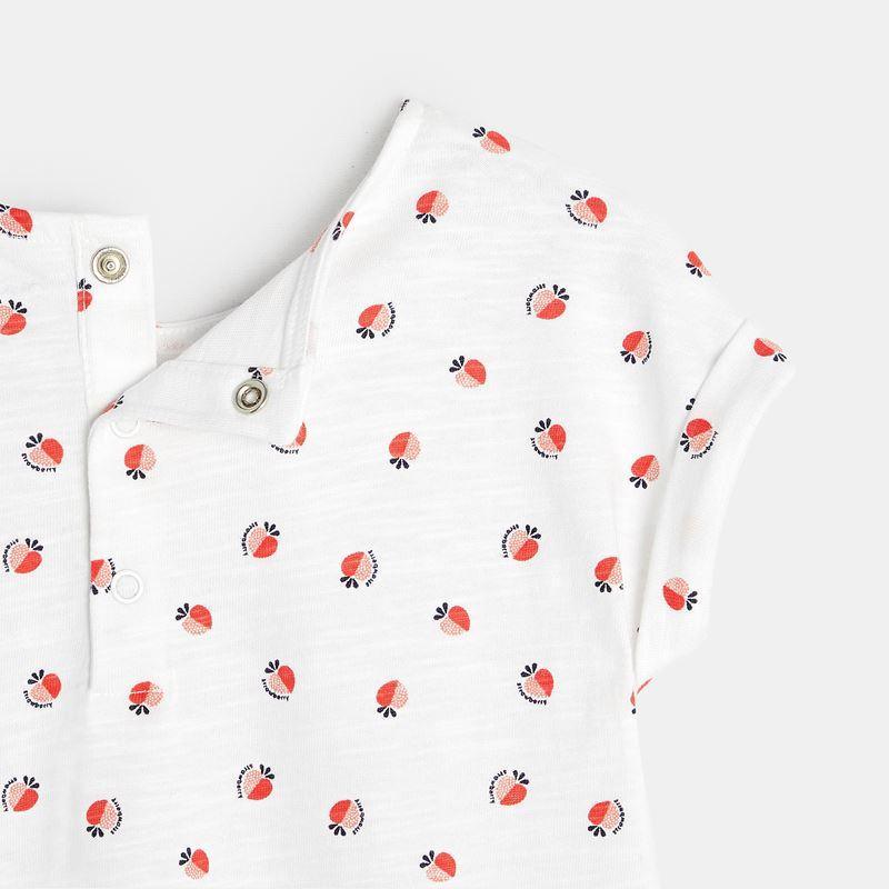 OBAIBI - טישירט הדפס תותים ורוד - MASHBIR//365