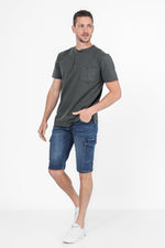 SCORCHER - טישירט HENLEY בצבע זית - MASHBIR//365