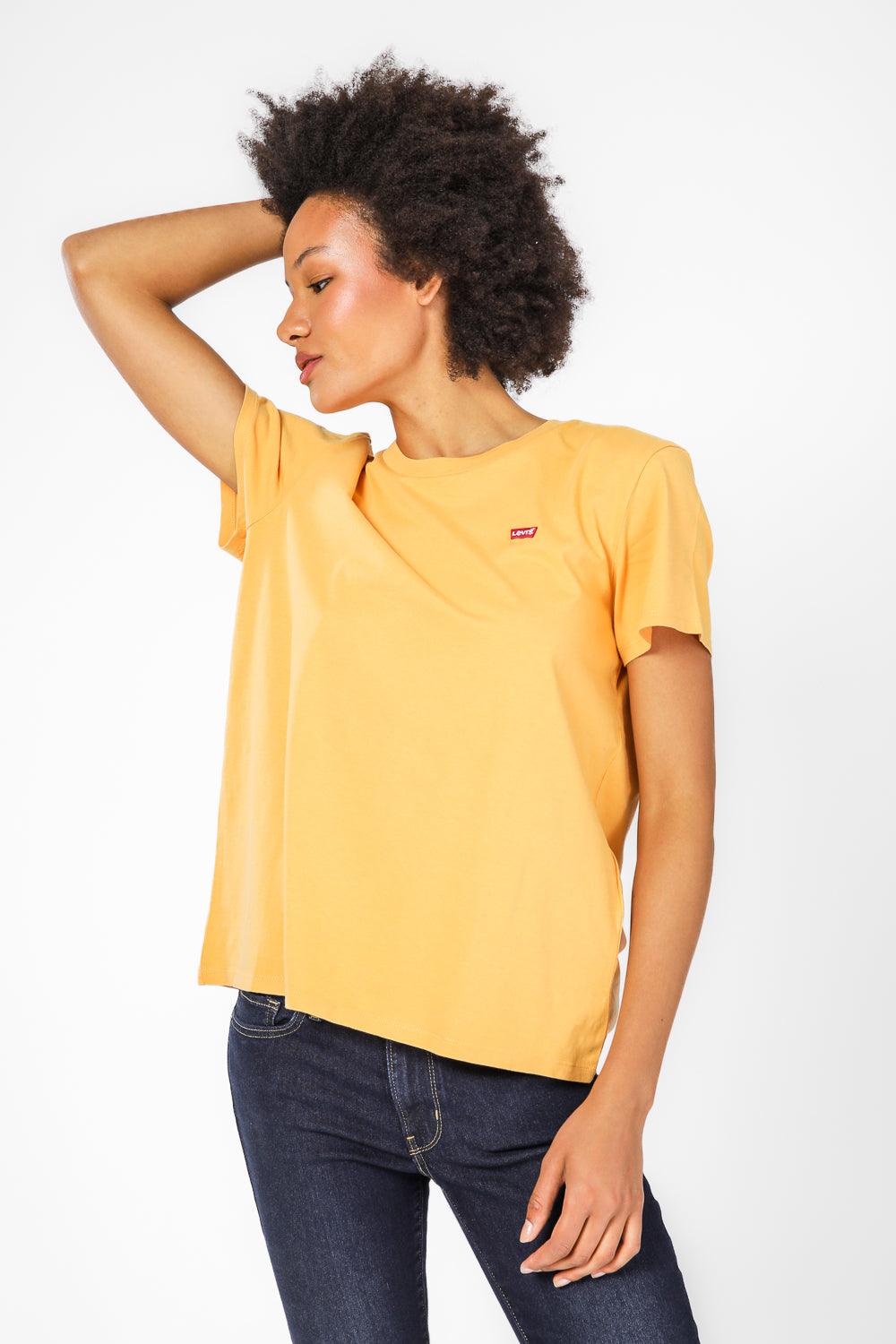 LEVI'S - טישירט צהובה עם לוגו בחזית - MASHBIR//365