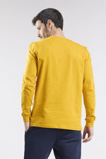 NAUTICA - טישירט צהובה עם לוגו רקום - MASHBIR//365