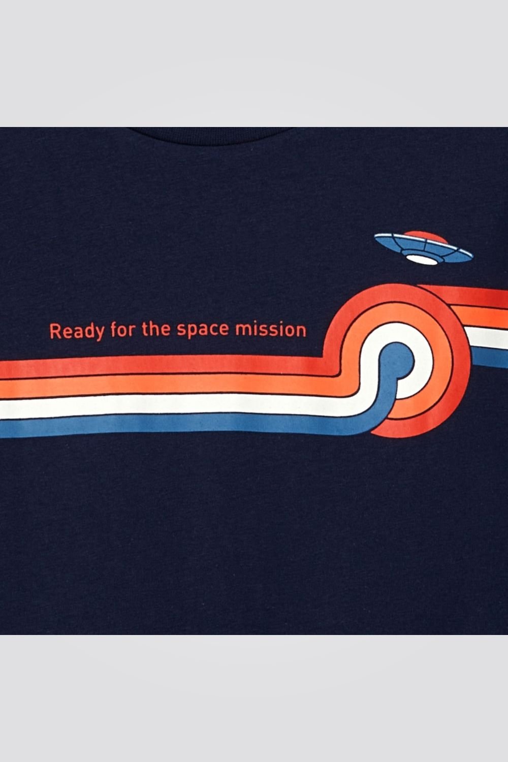 OKAIDI - טישירט ילדים בצבע כחול עם שרוולים ארוכים והדפס - MASHBIR//365