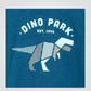 OKAIDI - טישירט ילדים שרוול ארוך כחול עם הדפס דינוזאור כחול - MASHBIR//365