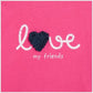 OKAIDI - טישירט ילדות שרוול ארוך בורוד עם הדפס LOVE - MASHBIR//365 - 4