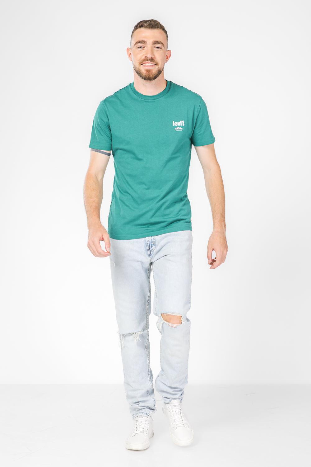 LEVI'S - טישירט קצרה ALPINE GRE בצבע ירוק - MASHBIR//365