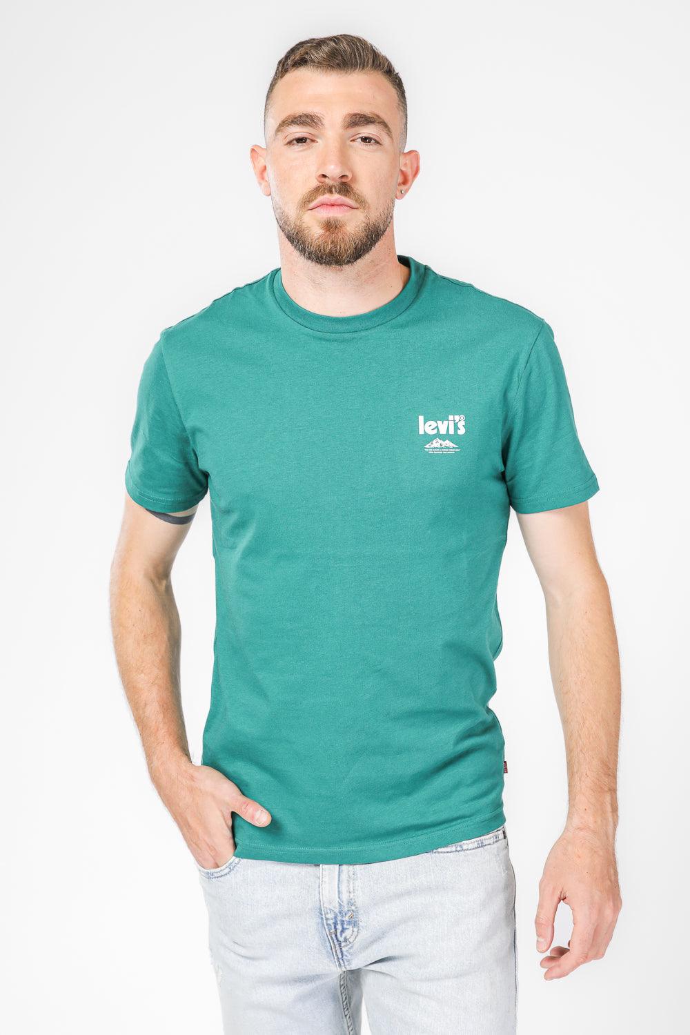 LEVI'S - טישירט קצרה ALPINE GRE בצבע ירוק - MASHBIR//365