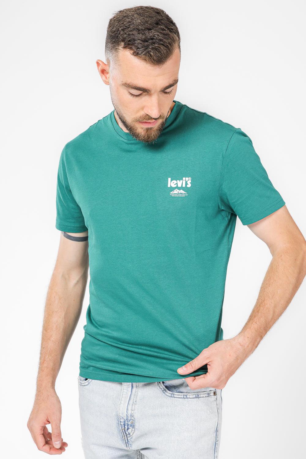LEVI'S - טישירט קצרה ALPINE GRE בצבע ירוק - MASHBIR//365