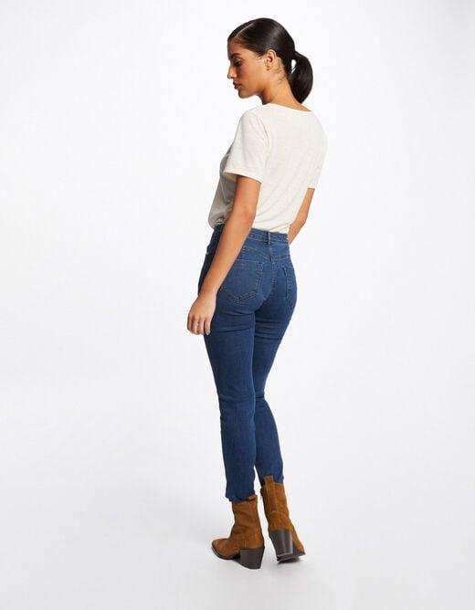 MORGAN - טישירט קצרה בצבע קרם - MASHBIR//365