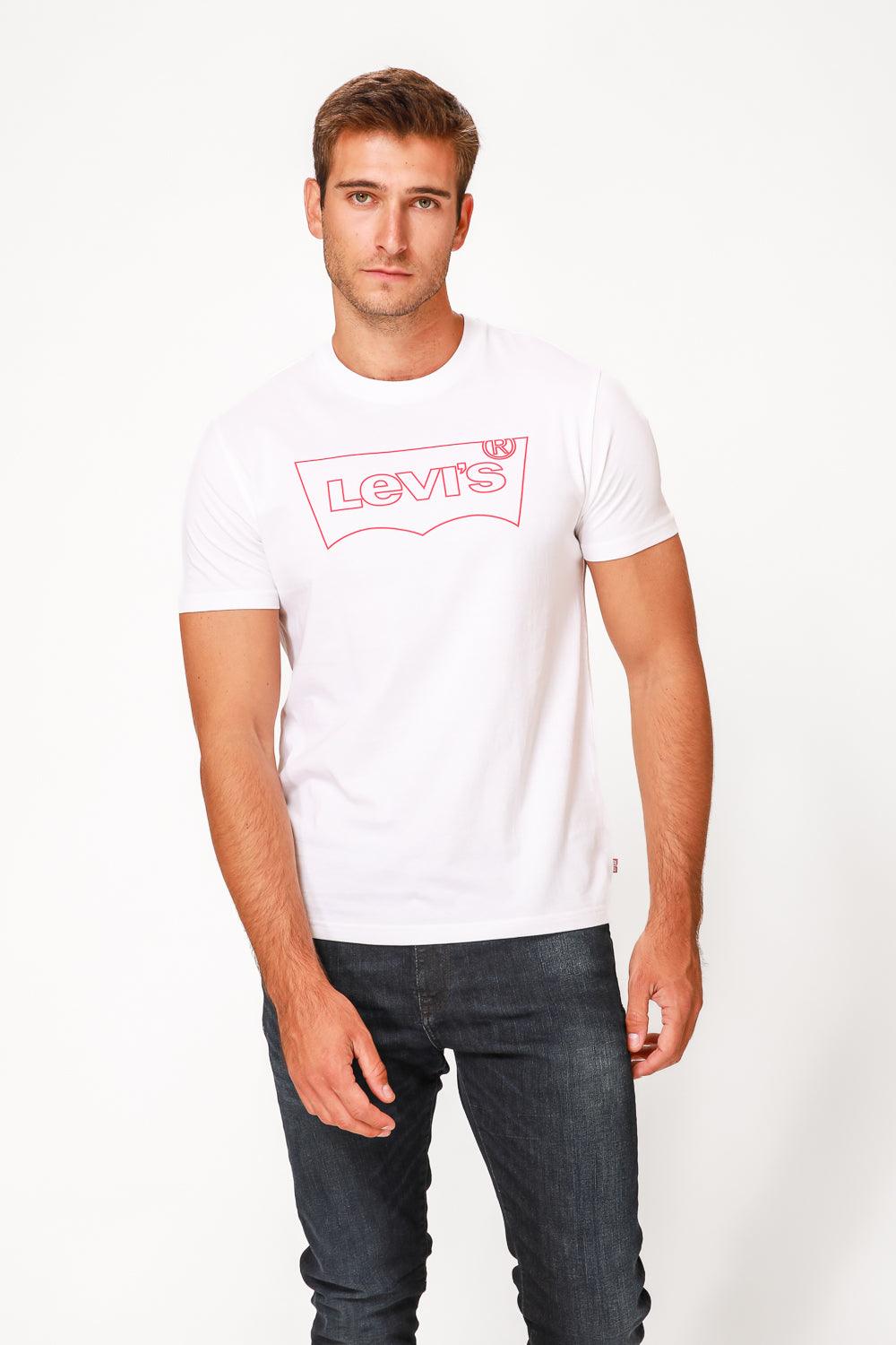 LEVI'S - טישירט קצרה בצבע לבן - MASHBIR//365