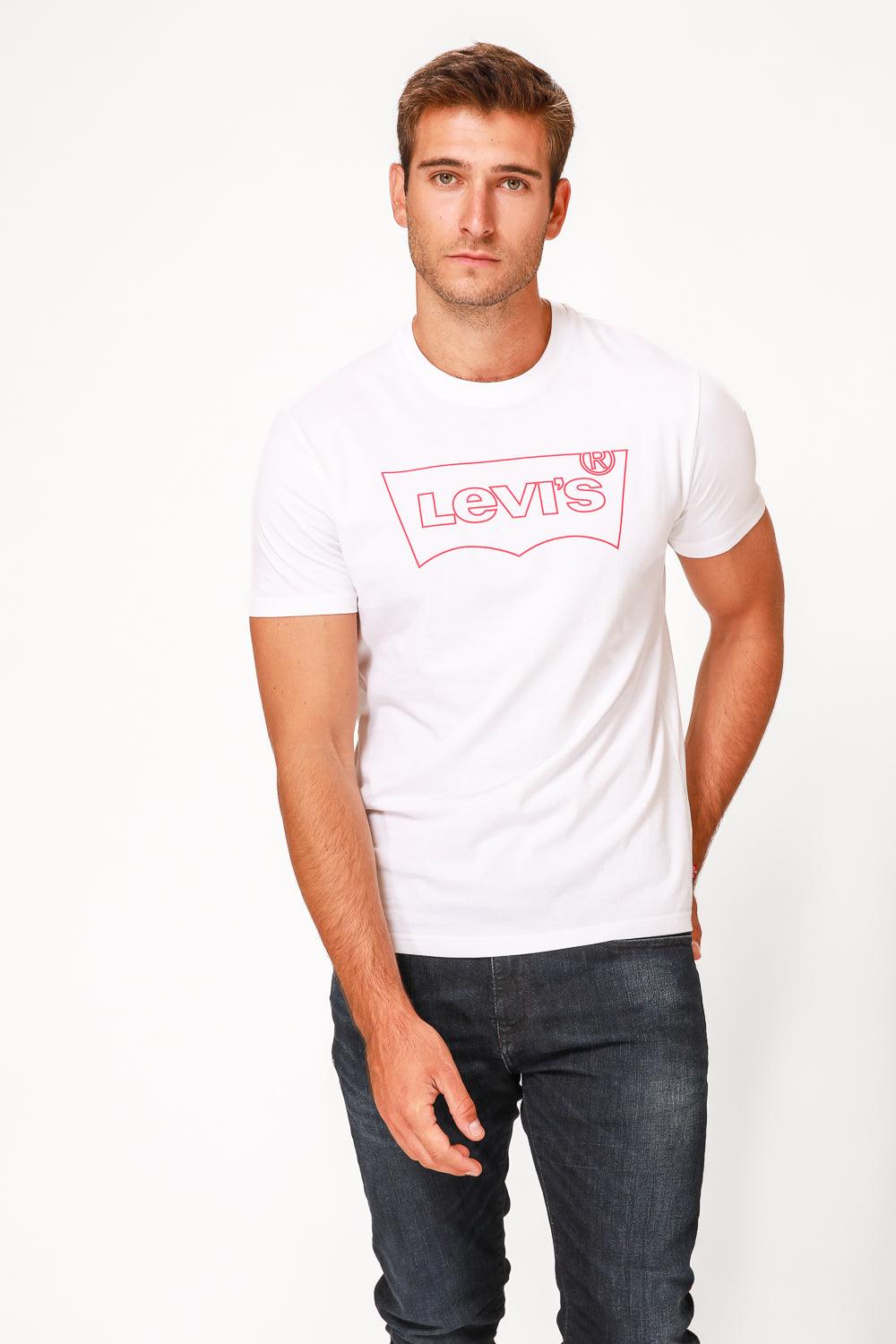 LEVI'S - טישירט קצרה בצבע לבן - MASHBIR//365