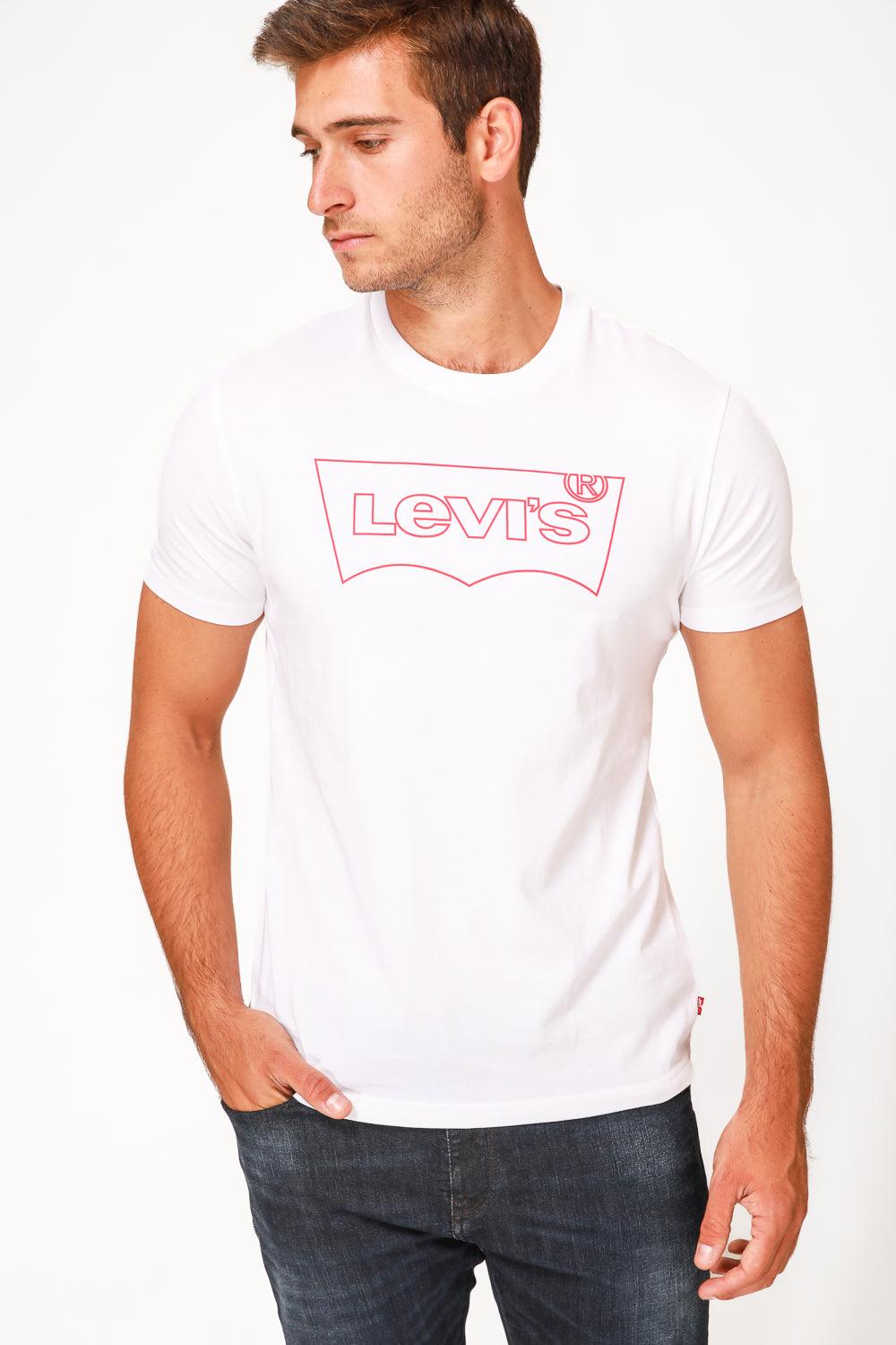 LEVI'S - טישירט קצרה בצבע לבן - MASHBIR//365