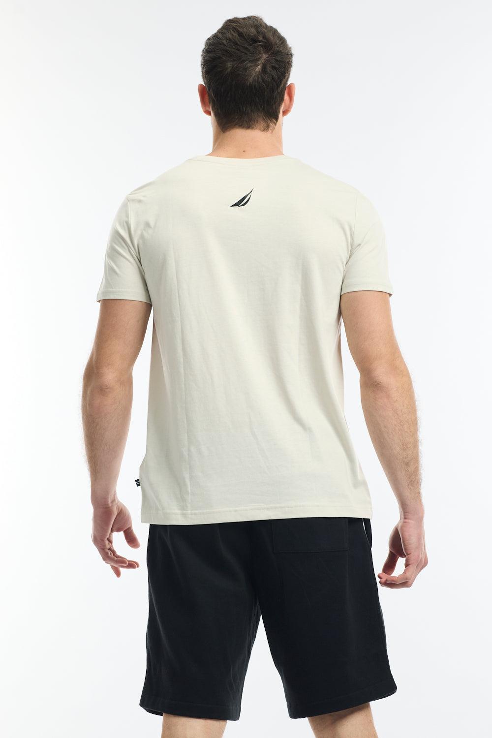 NAUTICA - טישירט קצרה בצבע STONE - MASHBIR//365