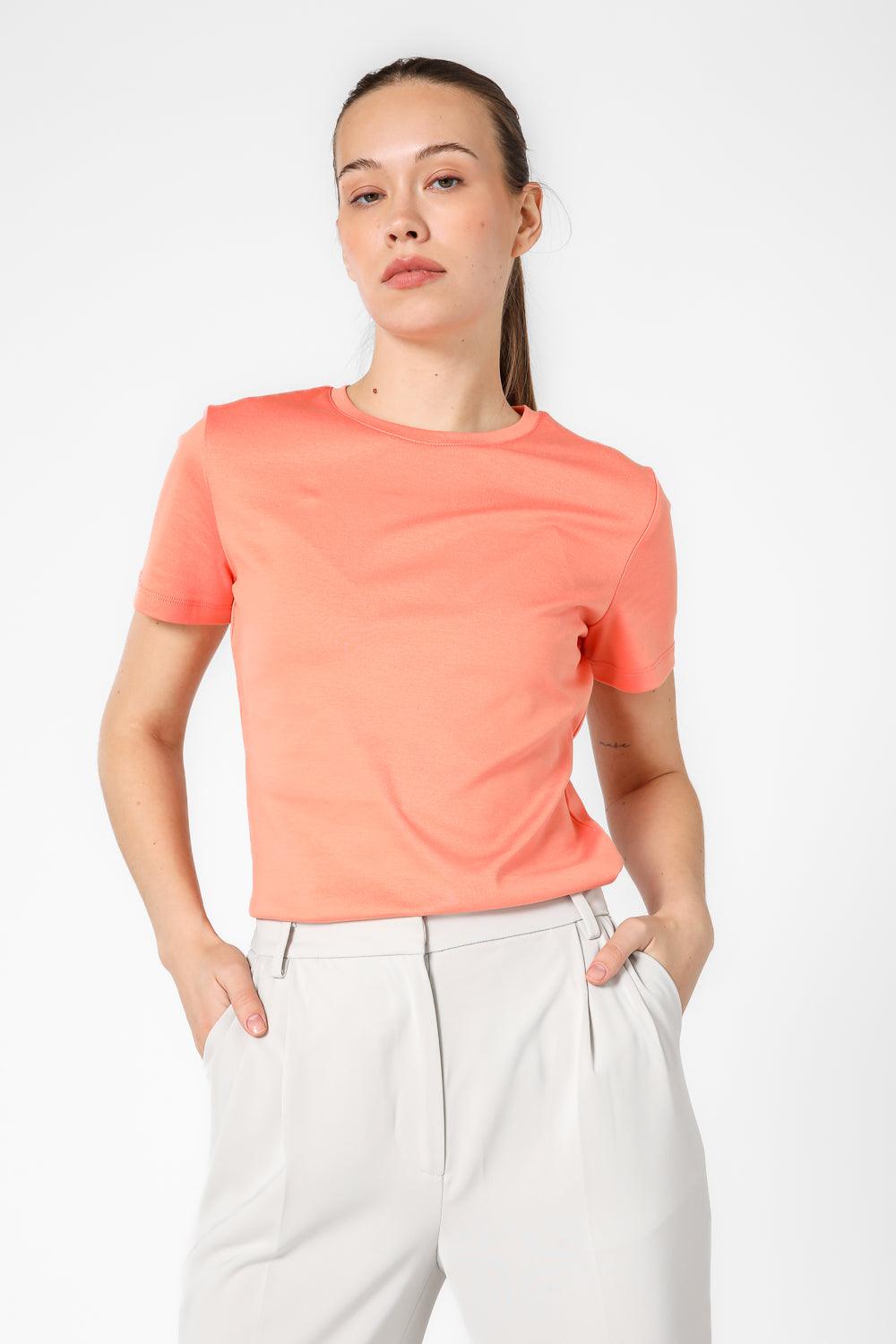 KENNETH COLE - טישירט קצרה בצבע כתום - MASHBIR//365