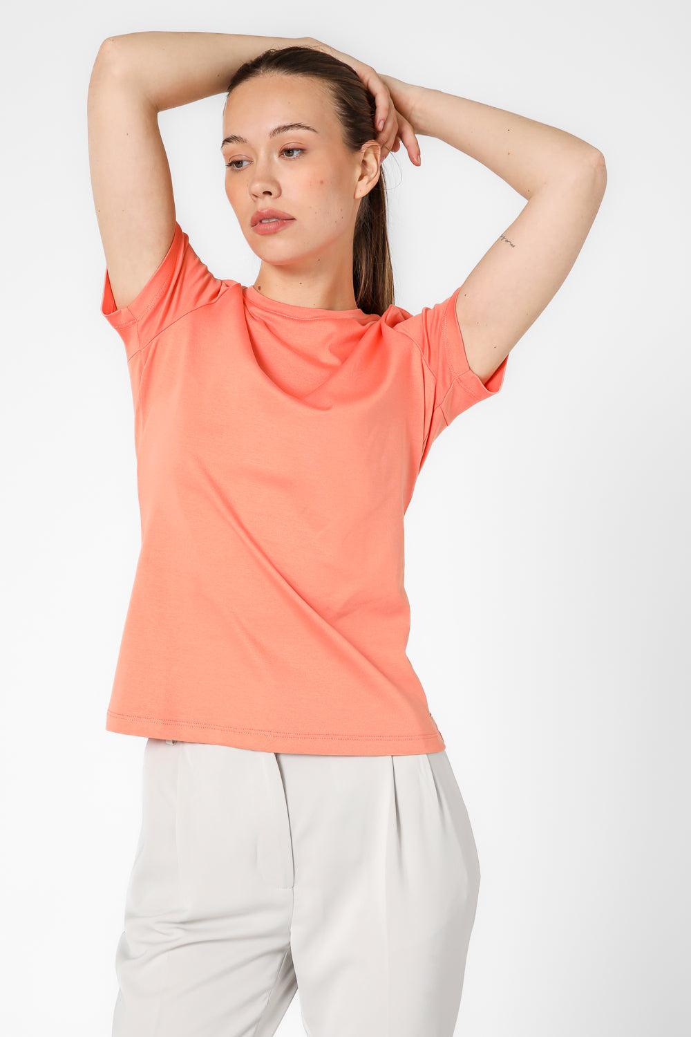 KENNETH COLE - טישירט קצרה בצבע כתום - MASHBIR//365