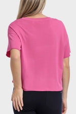 PUNT ROMA - טישירט קצרה בצבע ורוד - MASHBIR//365