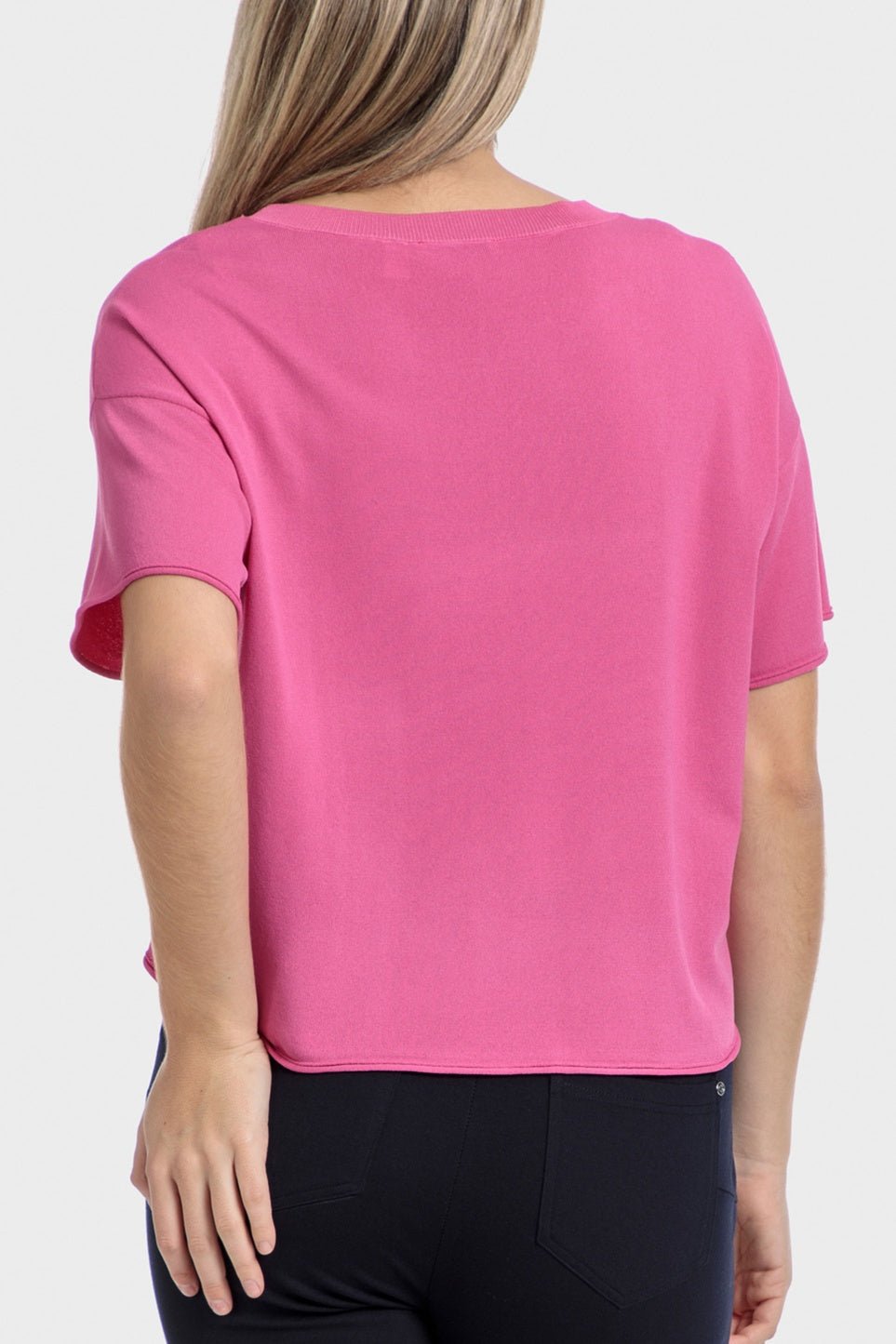 PUNT ROMA - טישירט קצרה בצבע ורוד - MASHBIR//365