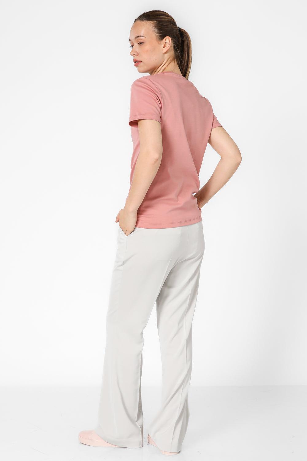 KENNETH COLE - טישירט קצרה בצבע ורוד - MASHBIR//365