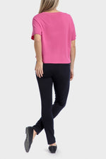 PUNT ROMA - טישירט קצרה בצבע ורוד - MASHBIR//365