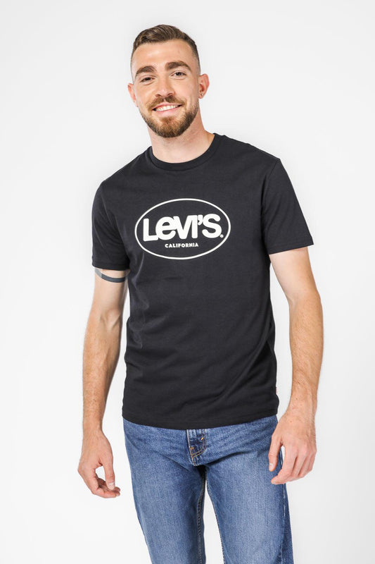 LEVI'S - טישירט קצרה California בצבע שחור - MASHBIR//365