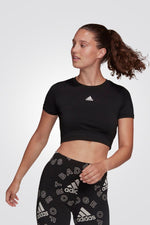 ADIDAS - טישירט קצרה EROKNIT SEAMLESS בצבע שחור - MASHBIR//365