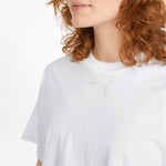 PUMA - טישירט קצרה HER Cropped Tee בצבע לבן - MASHBIR//365