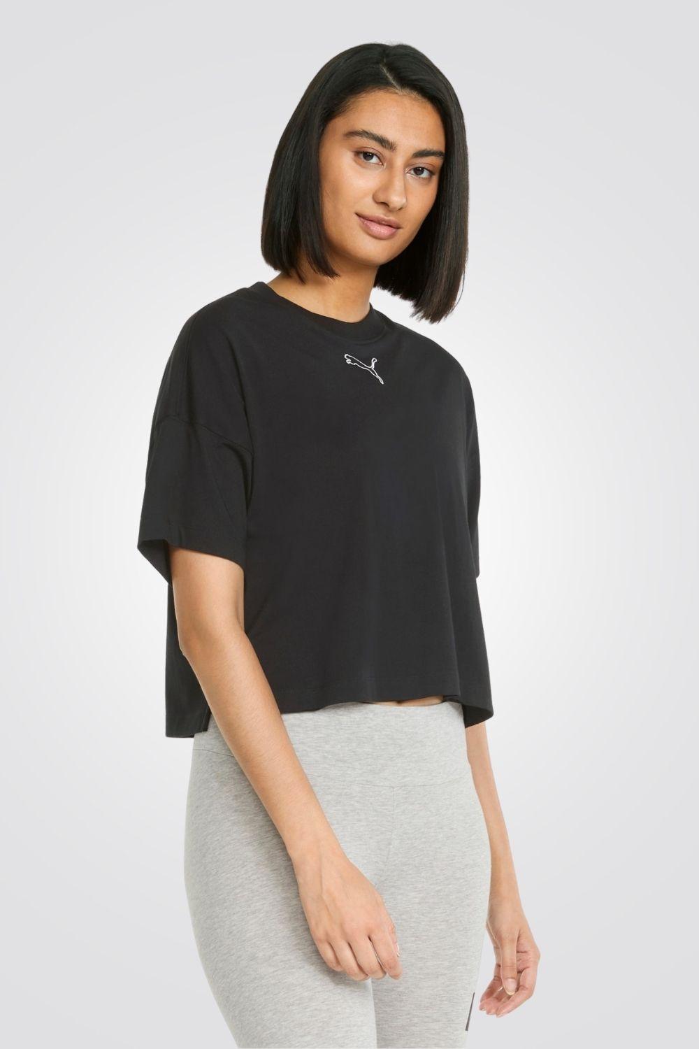 PUMA - טישירט קצרה HER Cropped Tee בצבע שחור - MASHBIR//365