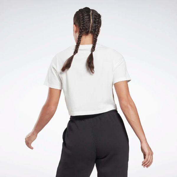 REEBOK - טישירט קצרה Identity בצבע לבן - MASHBIR//365