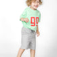 OKAIDI - טישירט קצרה לילדים בצבע ירוק - MASHBIR//365 - 2