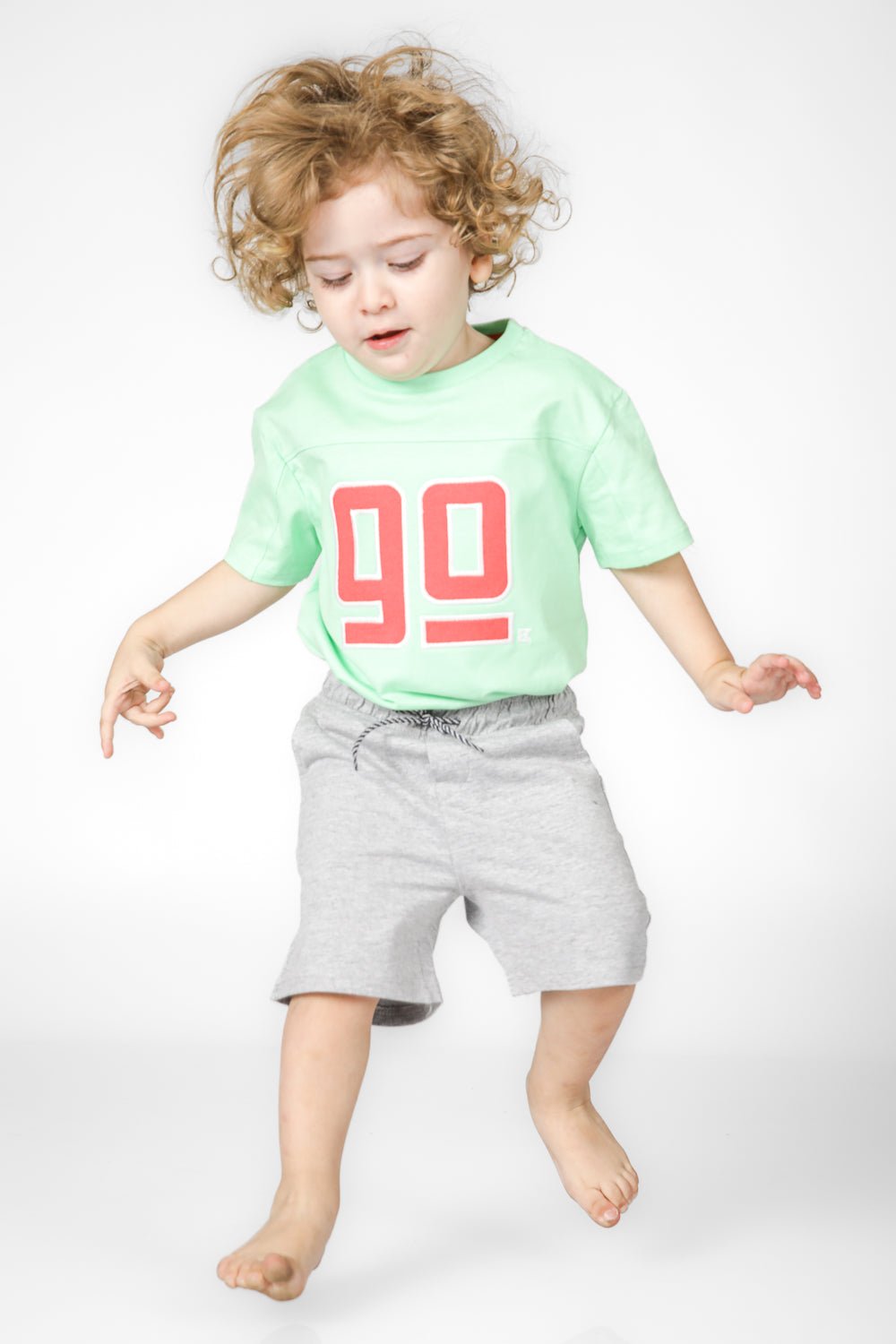 OKAIDI - טישירט קצרה לילדים בצבע ירוק - MASHBIR//365