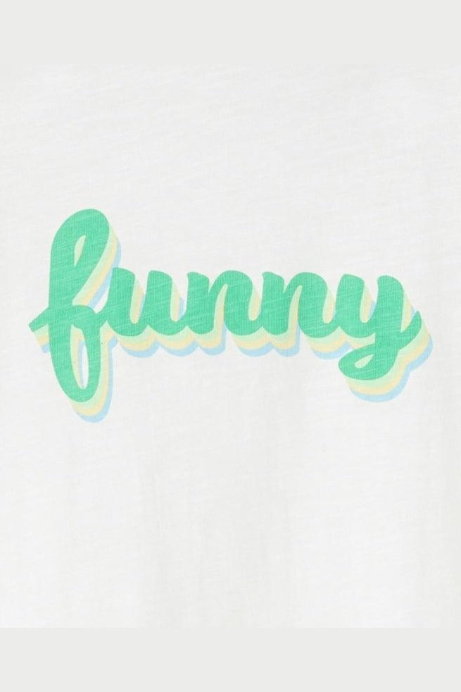 OKAIDI - טישירט קצרה לילדים בצבע לבן - MASHBIR//365