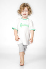 OKAIDI - טישירט קצרה לילדים בצבע לבן - MASHBIR//365