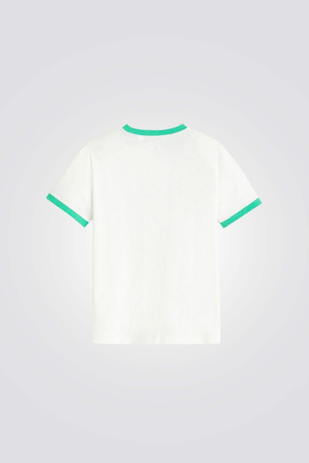 OKAIDI - טישירט קצרה לילדים בצבע לבן - MASHBIR//365
