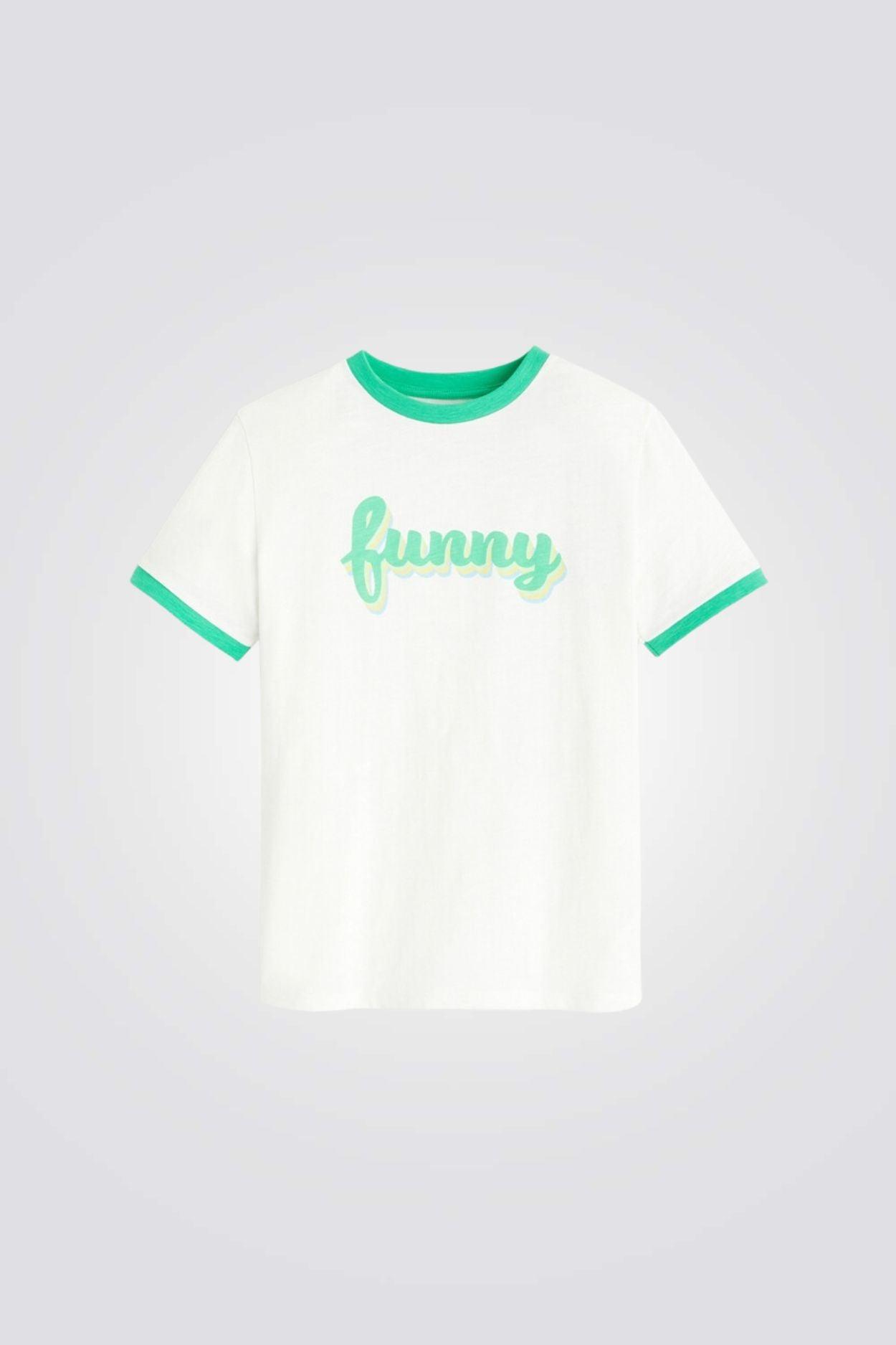 OKAIDI - טישירט קצרה לילדים בצבע לבן - MASHBIR//365