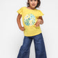 OKAIDI - טישירט קצרה לילדות בצבע צהוב - MASHBIR//365 - 1