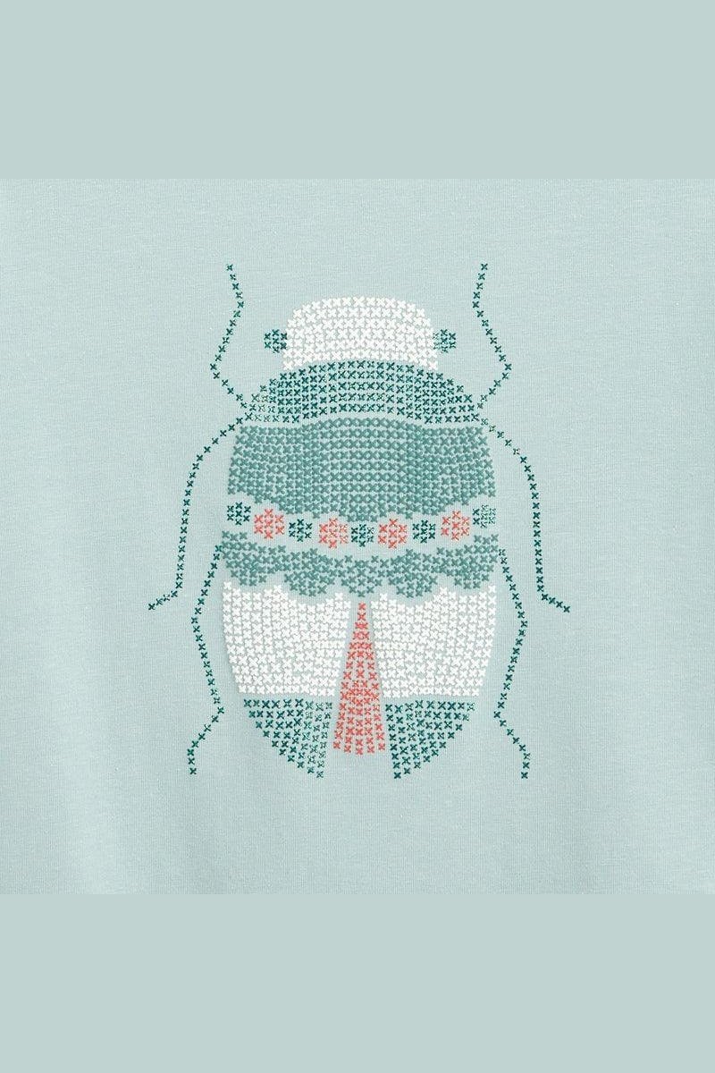 OKAIDI - טישירט קצרה לילדות בצבע ירוק - MASHBIR//365