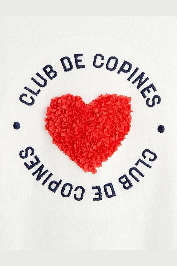 OKAIDI - טישירט קצרה לילדות בצבע לבן - MASHBIR//365