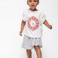 OKAIDI - טישירט קצרה לילדות בצבע לבן - MASHBIR//365 - 1