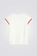 OKAIDI - טישירט קצרה לילדות בצבע לבן - MASHBIR//365