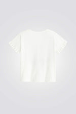 OKAIDI - טישירט קצרה לילדות בצבע לבן - MASHBIR//365