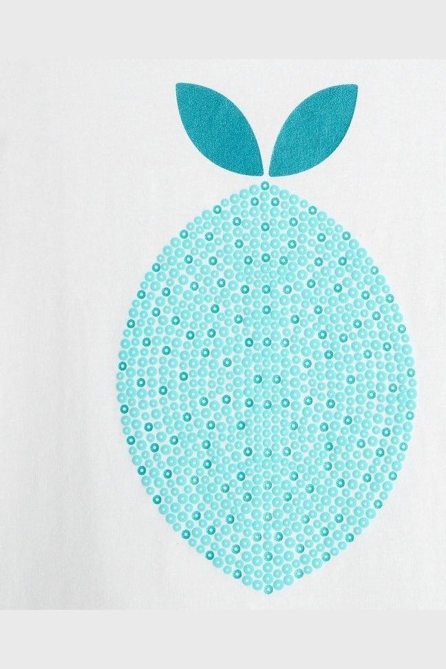 OKAIDI - טישירט קצרה לילדות בצבע לבן - MASHBIR//365