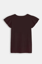 OKAIDI - טישירט קצרה לילדות בצבע שחור - MASHBIR//365